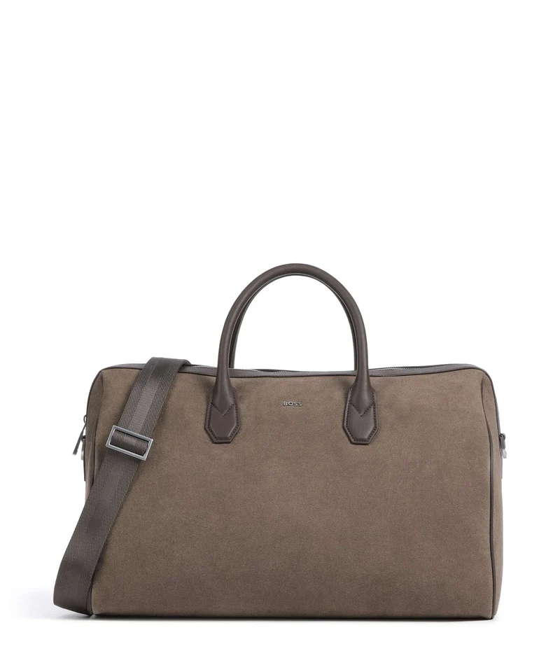 BOSS Northon Weekender open brown