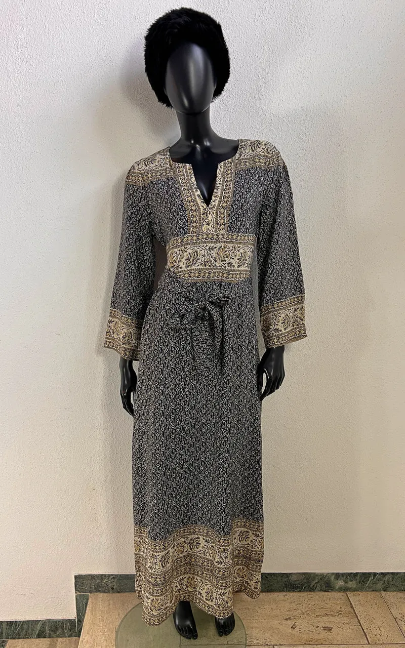 Sea New York Silk Dress – Hippie Block Print