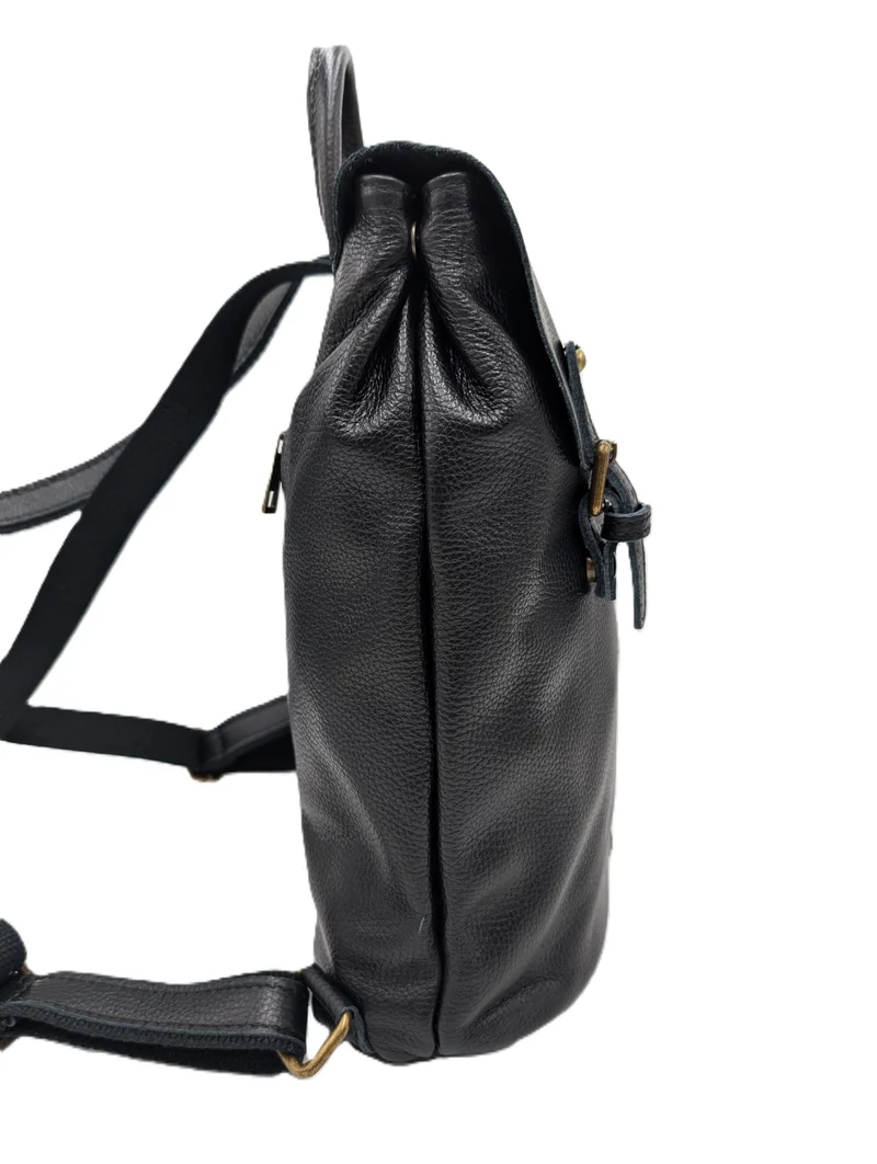 Damen Lederrucksack "Billie" in braun, Vintage Rucksack - Tagesrucksack