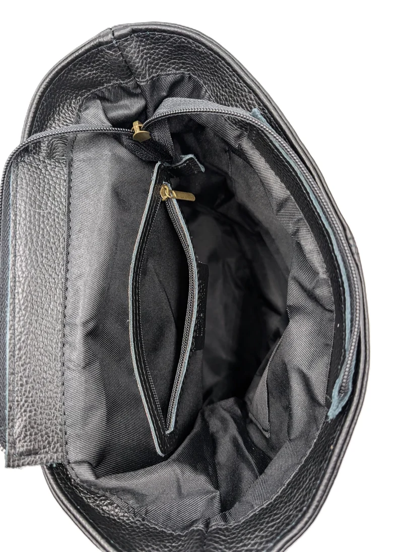 Damen Lederrucksack "Billie" in braun, Vintage Rucksack - Tagesrucksack