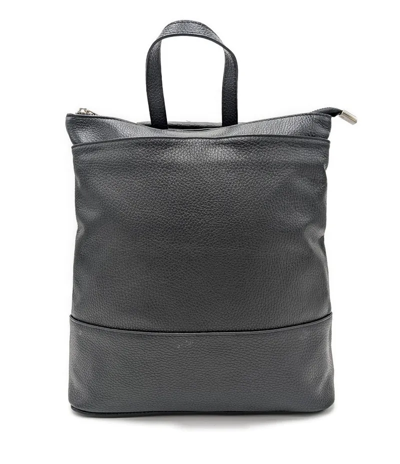 Wandelbarer Leder Rucksack – "Gabrielle", Handtasche, Schultertasche, Henkeltasche in einem.