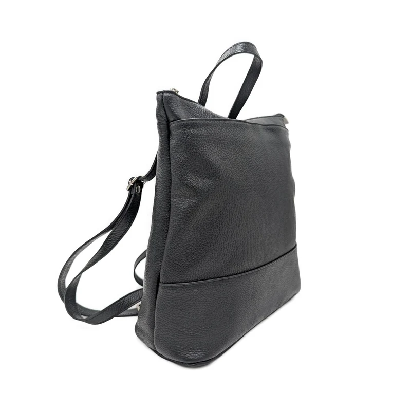 Wandelbarer Leder Rucksack – "Gabrielle", Handtasche, Schultertasche, Henkeltasche in einem.