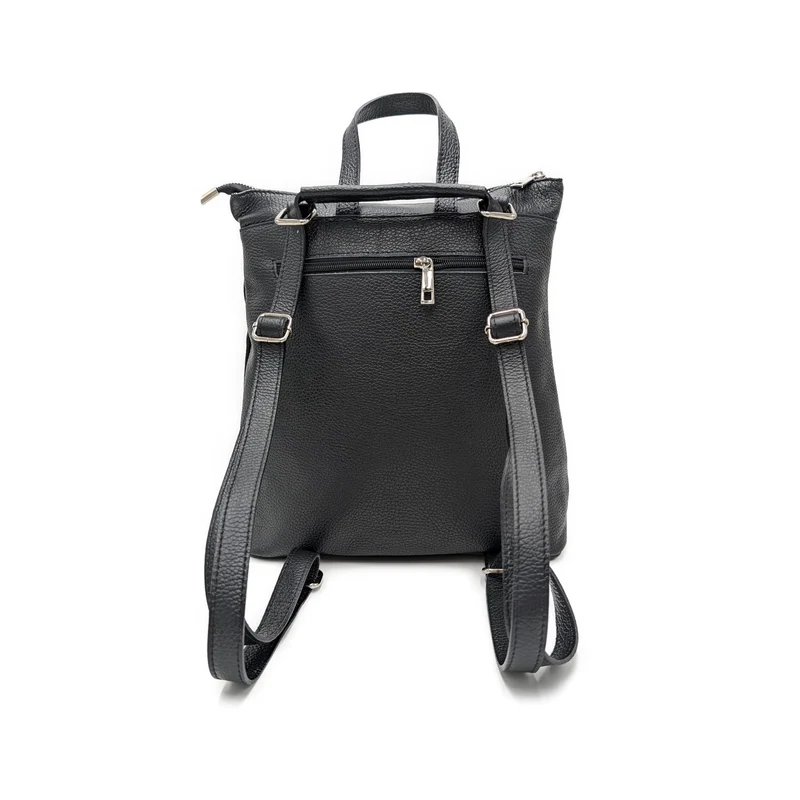 Wandelbarer Leder Rucksack – "Gabrielle", Handtasche, Schultertasche, Henkeltasche in einem.