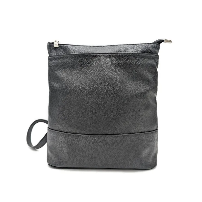Wandelbarer Leder Rucksack – "Gabrielle", Handtasche, Schultertasche, Henkeltasche in einem.