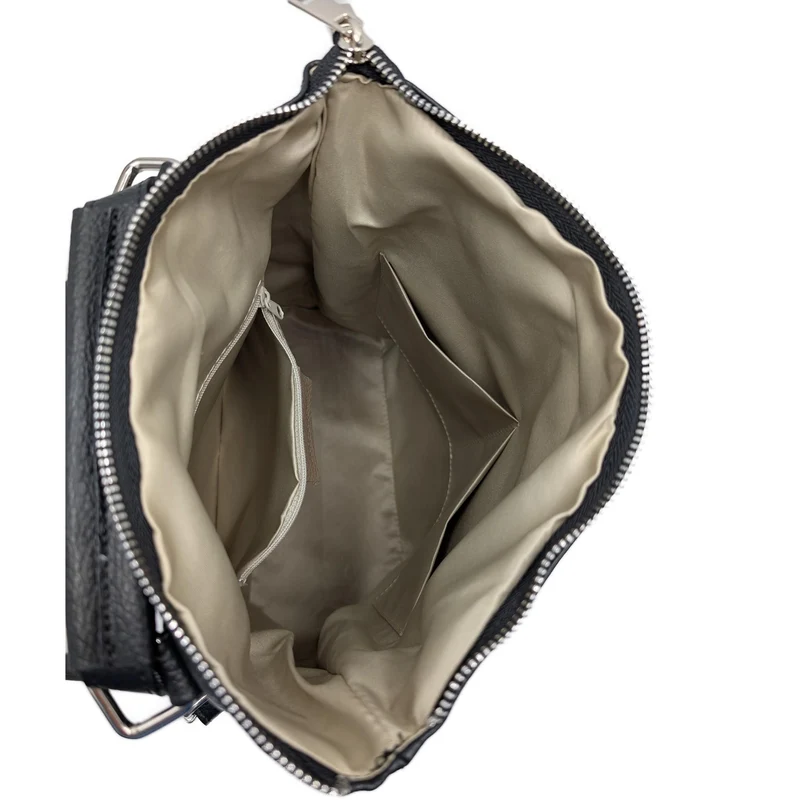Wandelbarer Leder Rucksack – "Gabrielle", Handtasche, Schultertasche, Henkeltasche in einem.