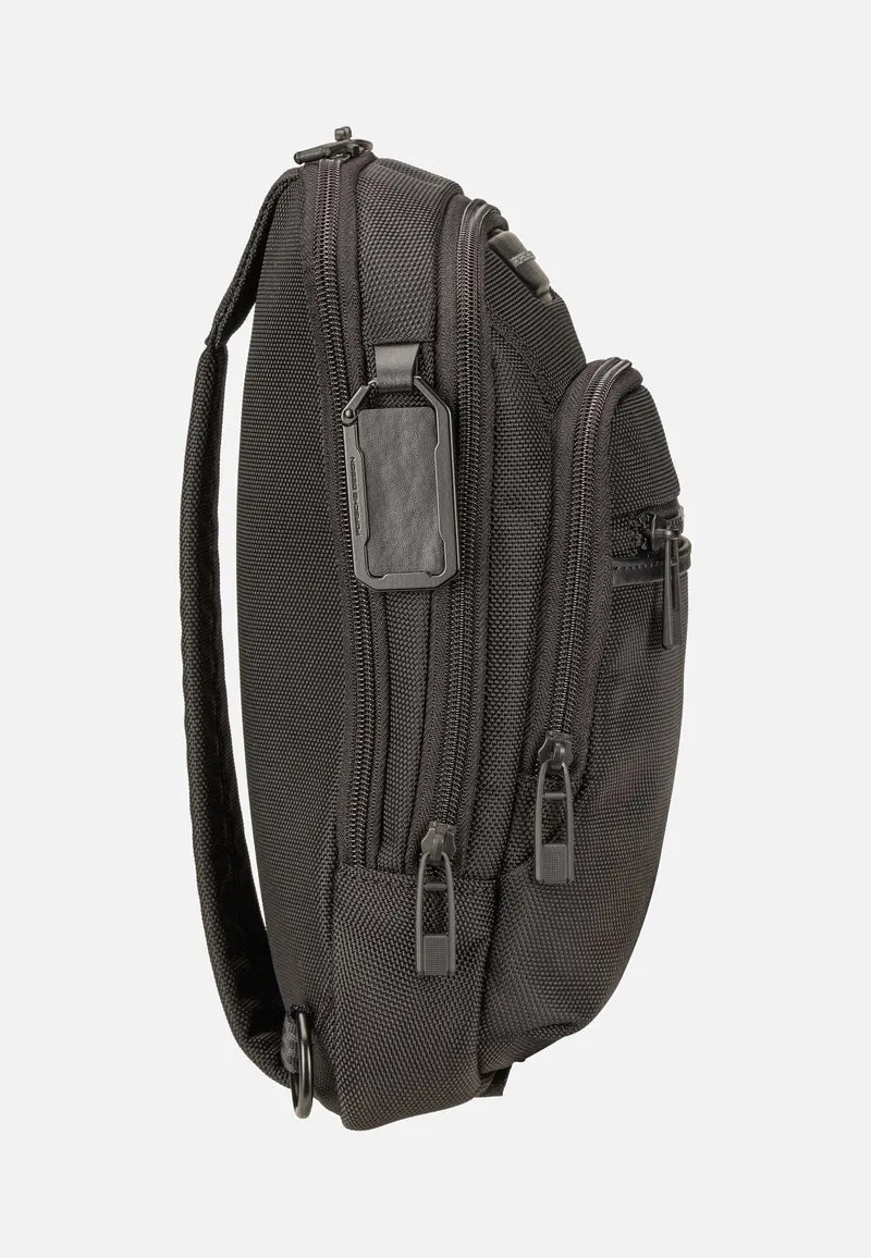 Roadster Nylon Evo S Black - Sling Bag