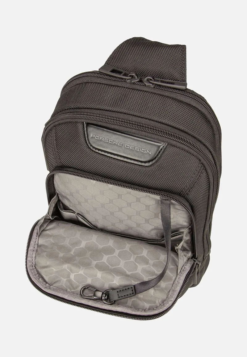 Roadster Nylon Evo S Black - Sling Bag