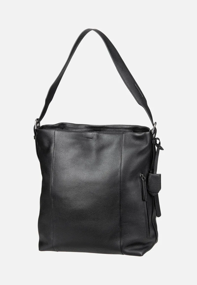 Ally Black Dress - Hobo Bag