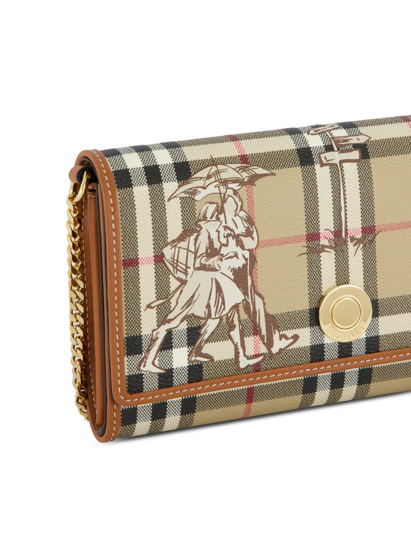 BURBERRY Portafoglio Check Mates