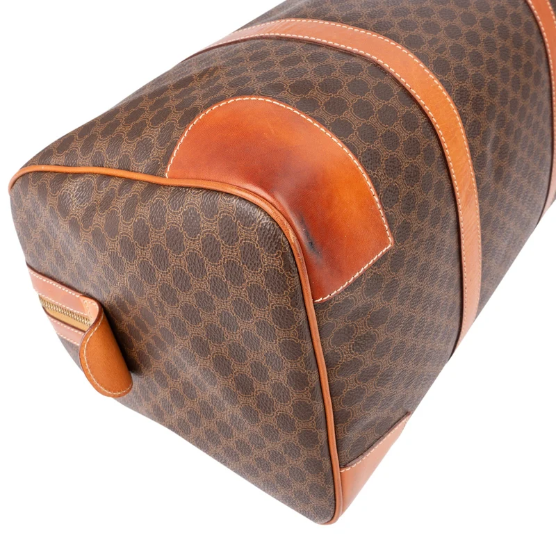 Celine Monogram Macadam Canvas Boston 45 Travel Bag