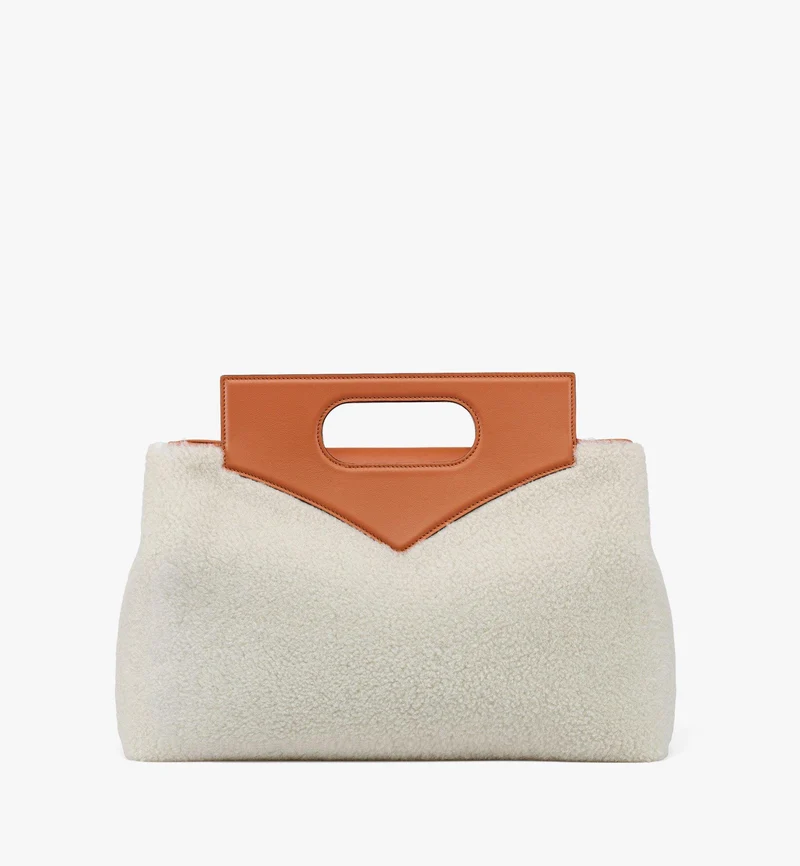 MCM Handtasche Damen Diamond Tote Bag Weiß MWTEAAK02WT001