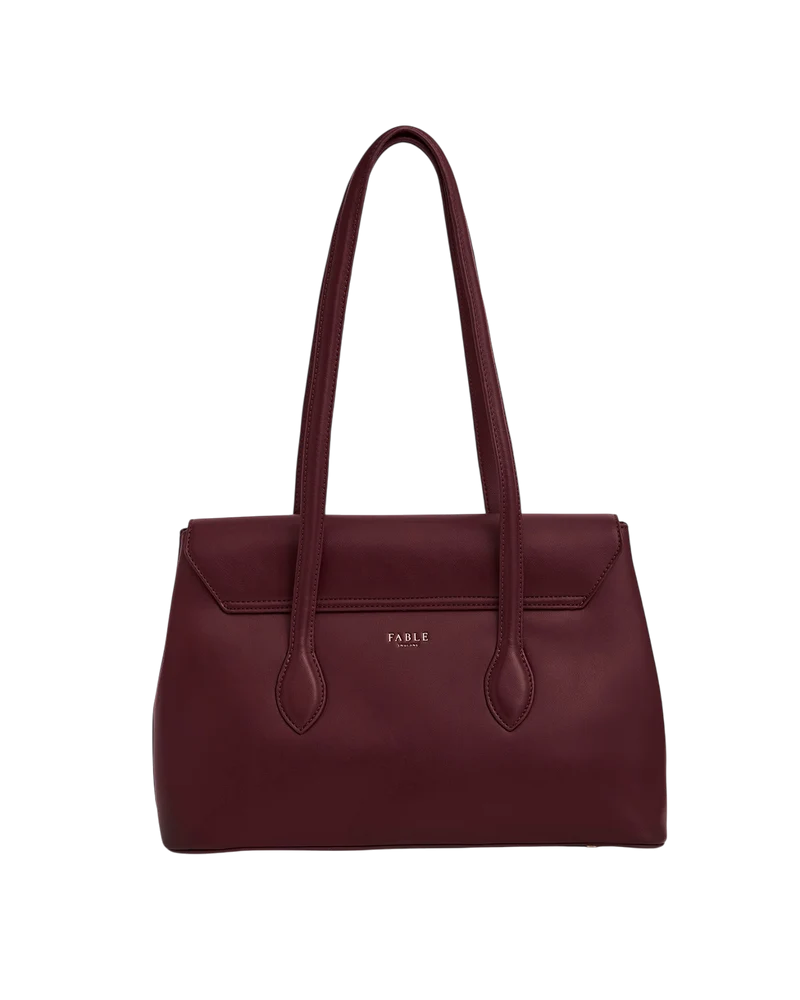 Romilly Shoulder Bag in Burgundy