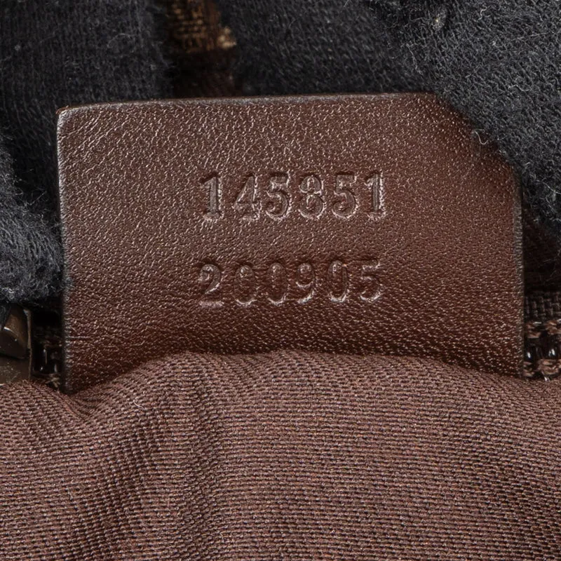 Gucci Monogram GG Canvas Messenger Belt Crossbody Bag