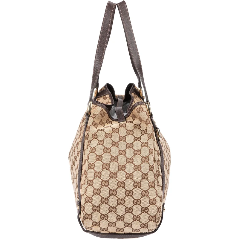 Gucci Monogram GG Canvas Large Abbey Shoulder Bag