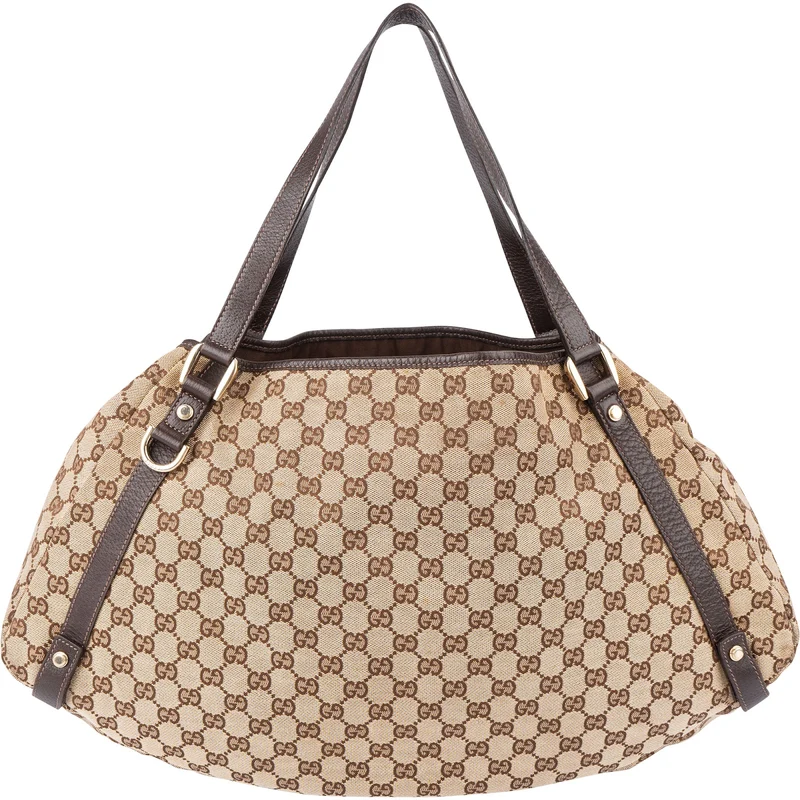 Gucci Monogram GG Canvas Large Abbey Shoulder Bag