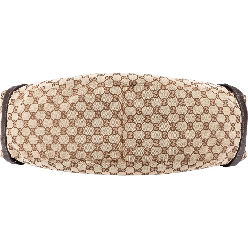 Gucci Monogram GG Canvas Large Abbey Shoulder Bag