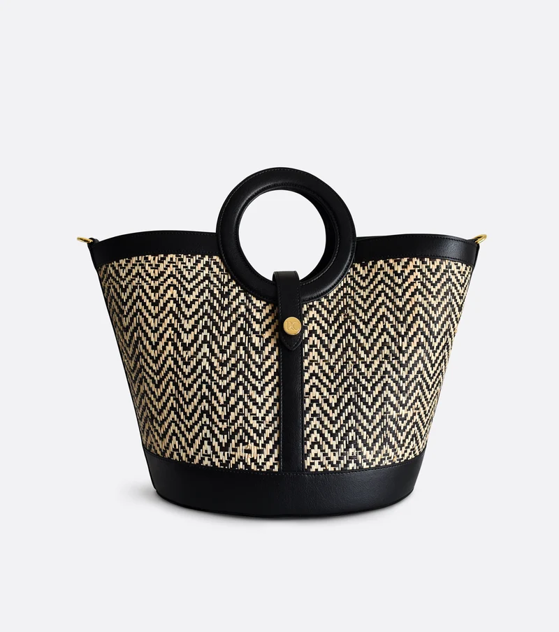 Sac cabas Bali en raphia