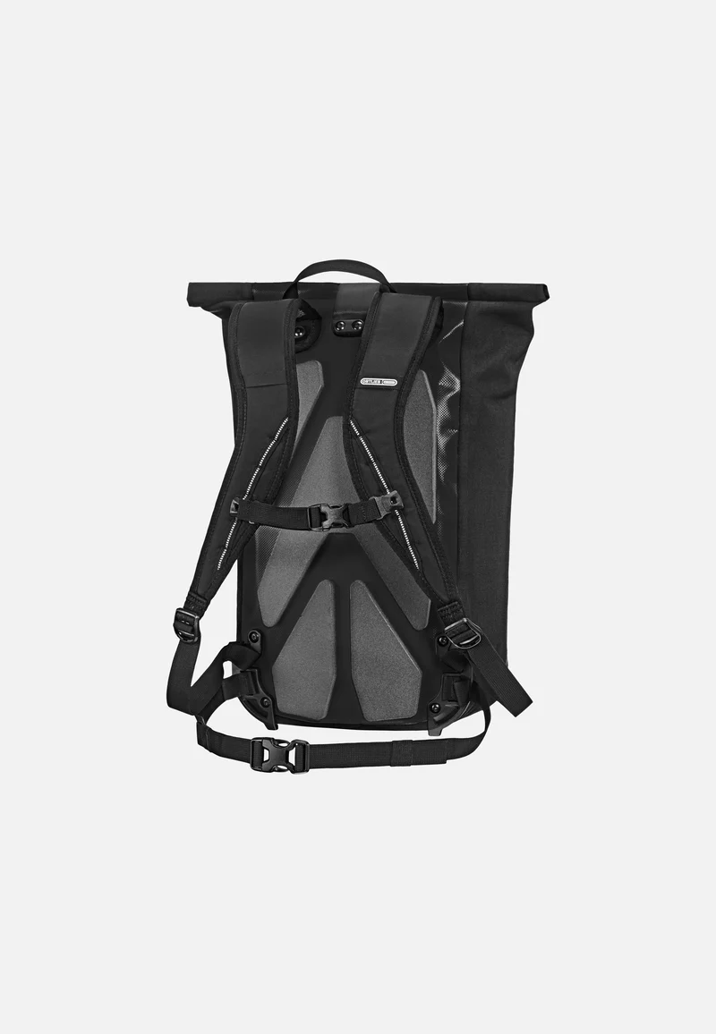 Velocity 23L Schwarz - Rolltop Rucksack