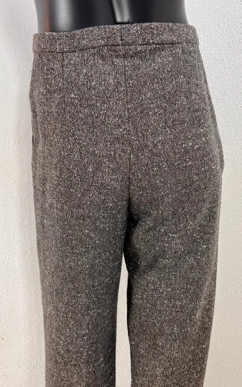 Vintage Tailor-Made Wool Trousers