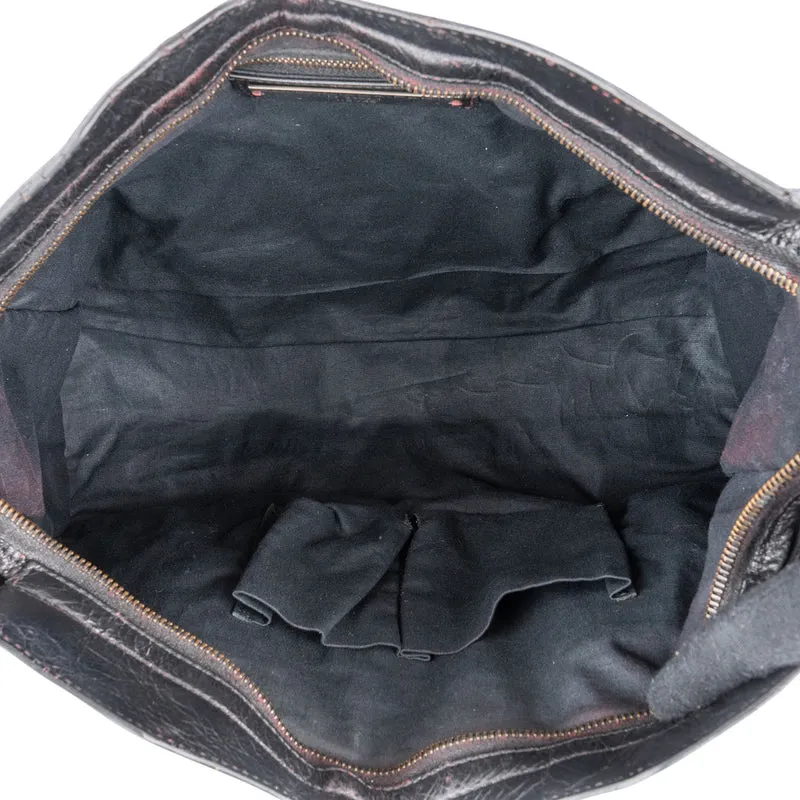 Balenciaga Black Leather Classic City Handbag