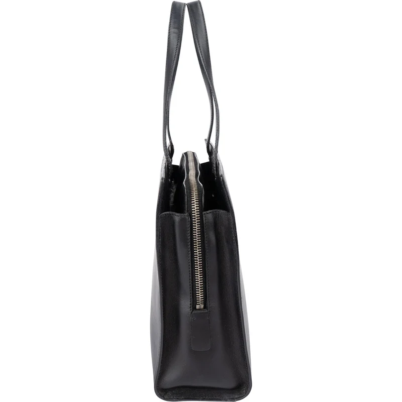 Prada Black Vitello Box Leather Handbag