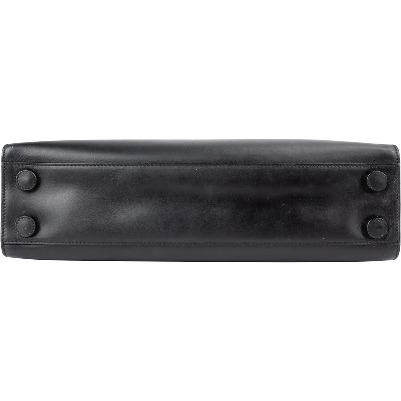 Prada Black Vitello Box Leather Handbag