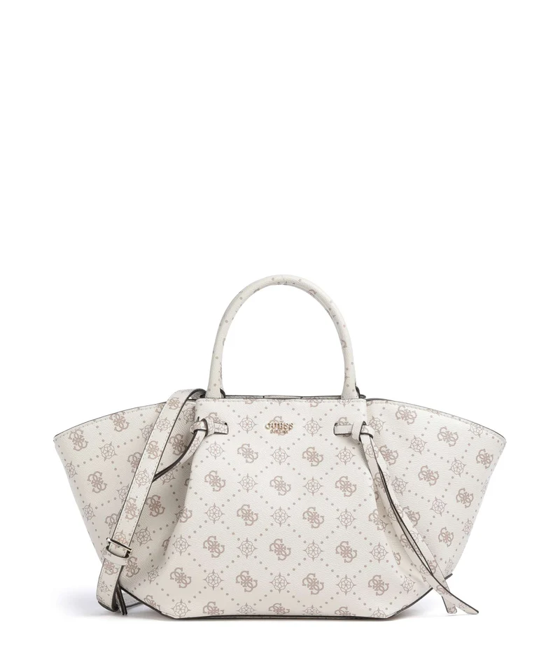 Guess Allegra Girlfriend Logo Handtasche vanilla logo