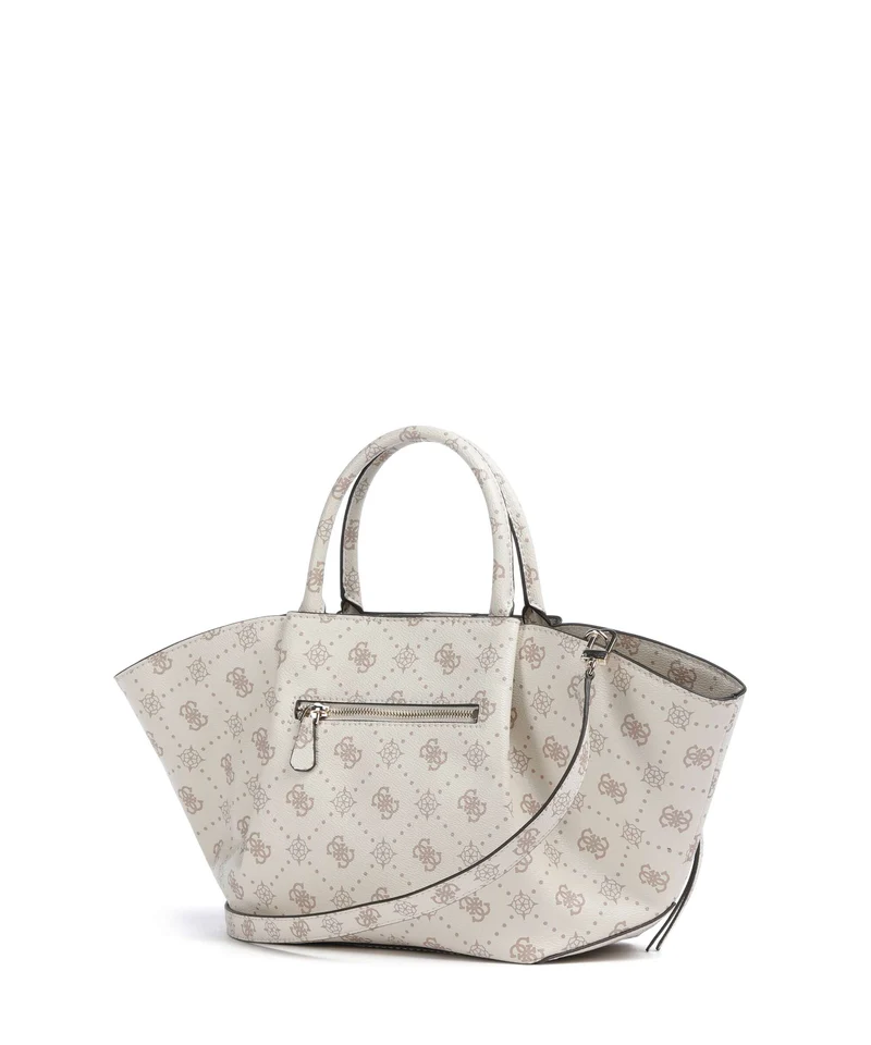 Guess Allegra Girlfriend Logo Handtasche vanilla logo