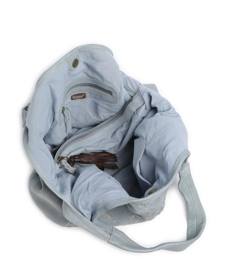 Taschendieb Wien Bäckerstrasse 3 Beuteltasche ice grey