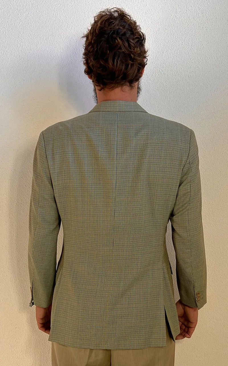 Vintage MENS Burberry “Bennet” Houndstooth Blazer