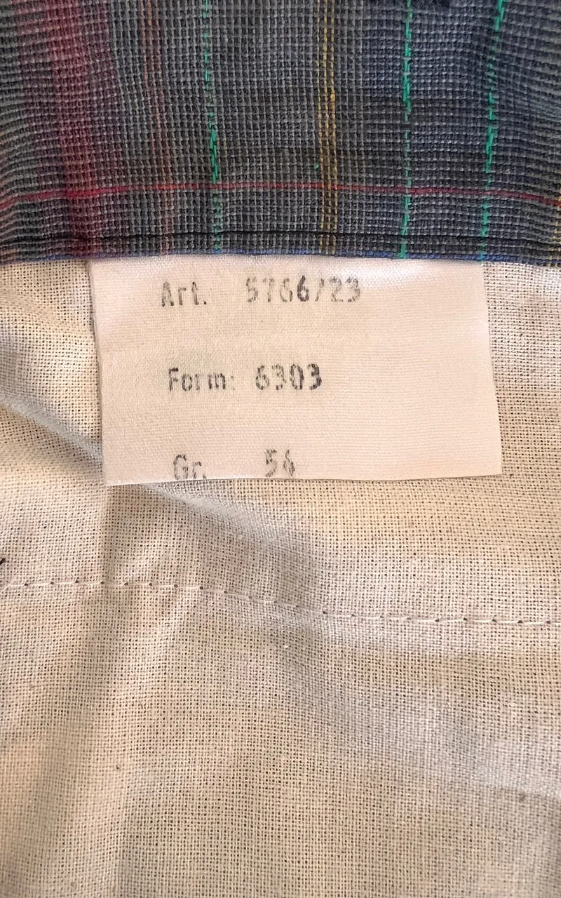 Vintage MENS L’Uomo di Bronco Plaid Trousers