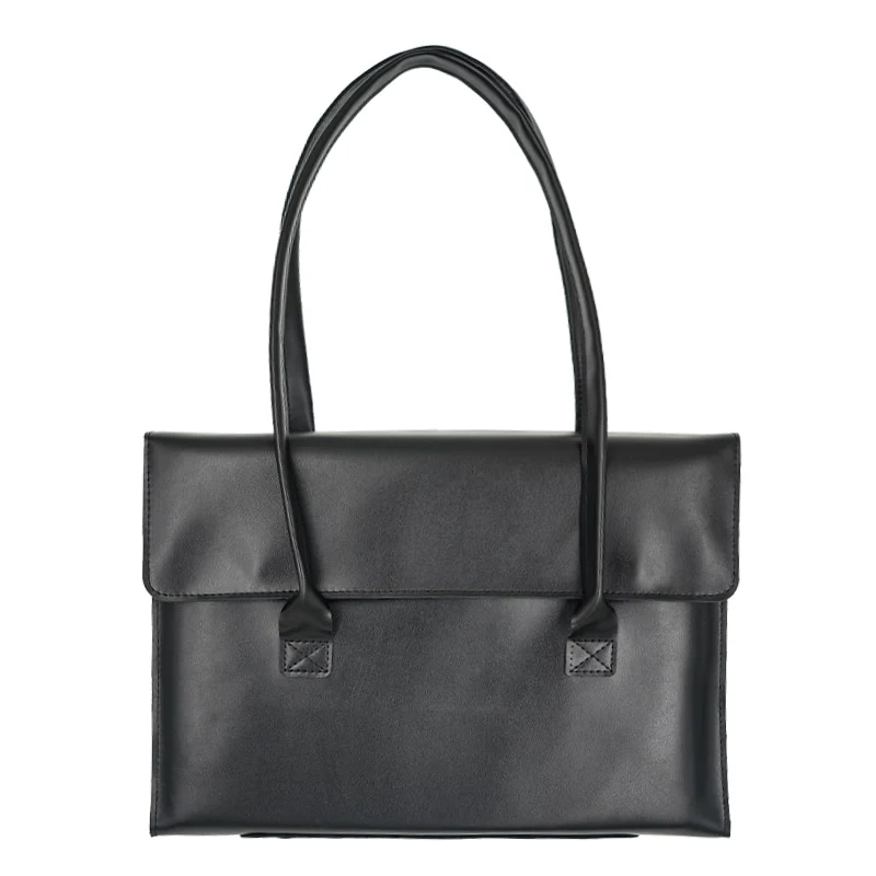 VINTAGE Laptop-Handtasche aus veganem Leder