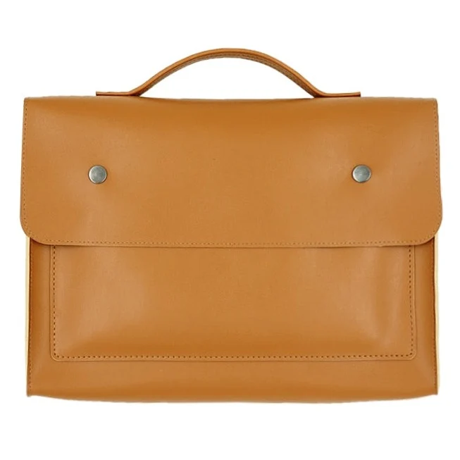 RETRO Laptoptasche aus veganem Leder