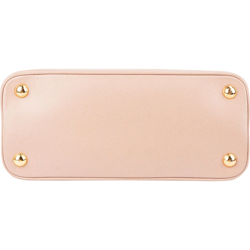 Prada Pink Saffiano Leather Small Promenade Handbag