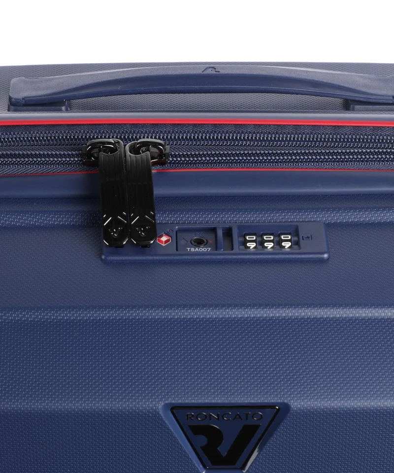 Roncato B-Flying 4-Rollen Trolley blu oltremare