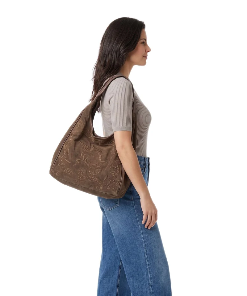 Taschendieb Wien Bäckerstrasse 3 Beuteltasche cappucino