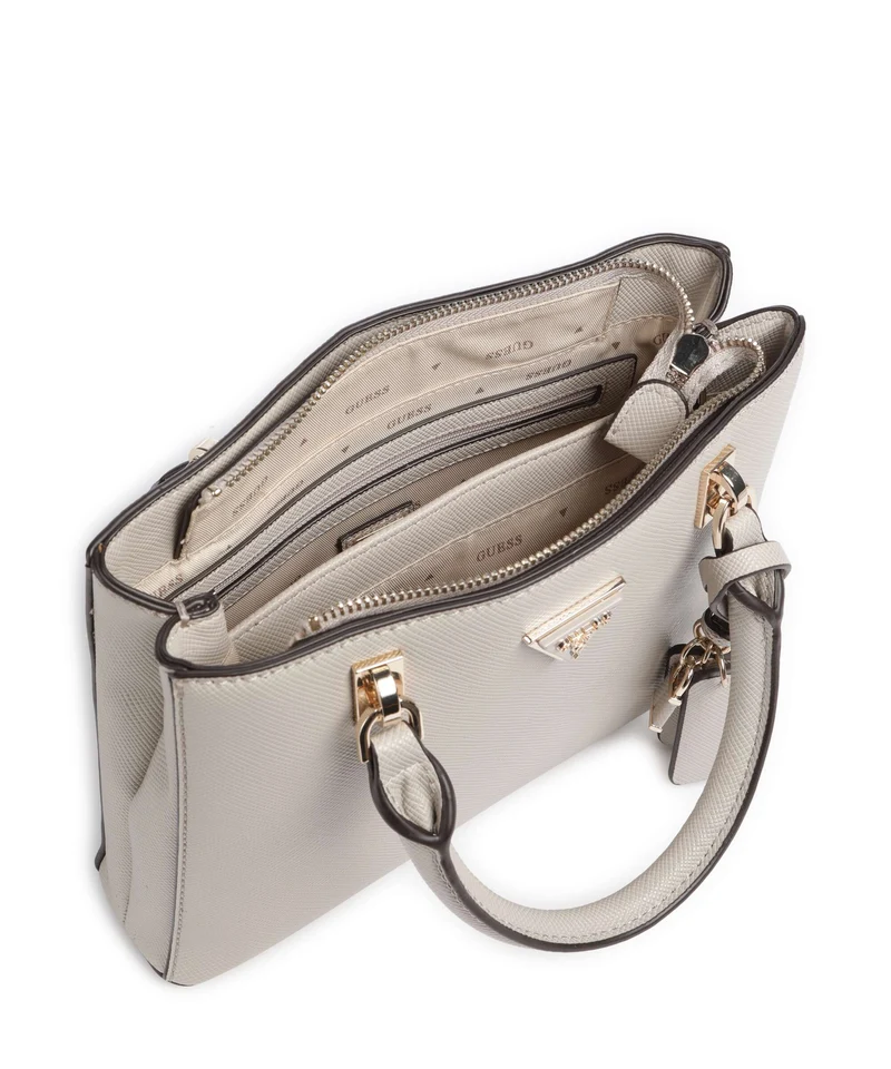 Guess Noelle II Small Handtasche taupe