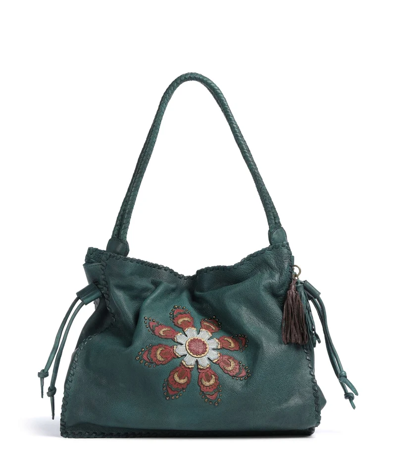 Taschendieb Wien Brigittagasse 4 Schultertasche forest biome