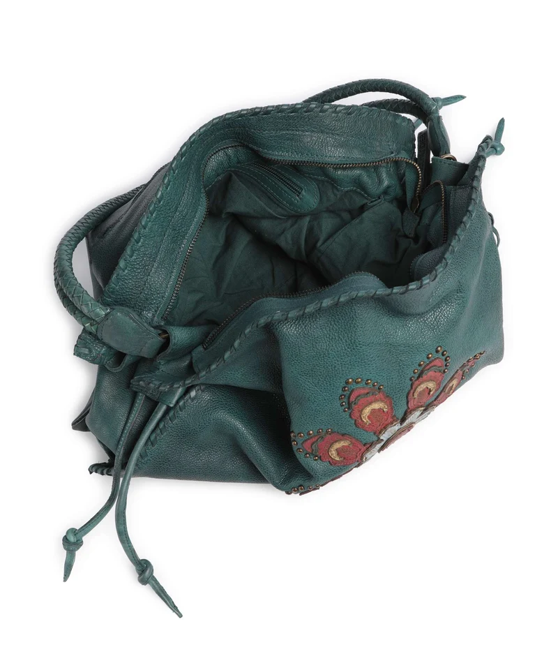 Taschendieb Wien Brigittagasse 4 Schultertasche forest biome