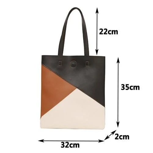 MODERN Vegane Schultertasche aus Leder