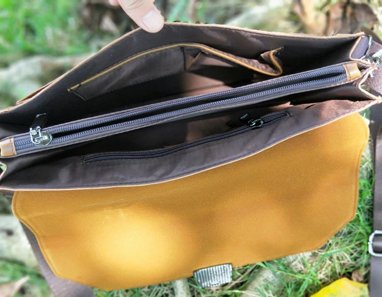 CLASSIC Vintage Aktentasche aus veganem Leder