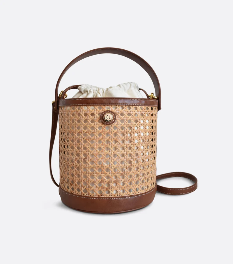Sac seau Bali en paille