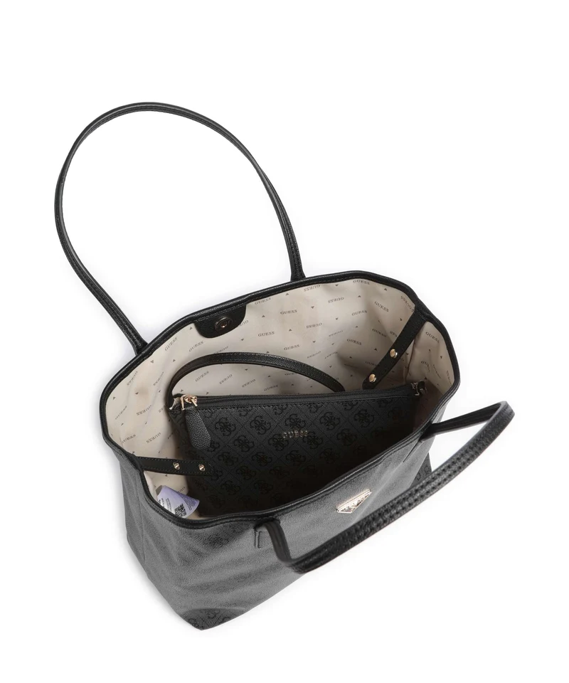 Guess Victtoria Shopper coal logo