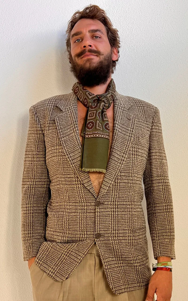 Vintage MENS Giorgio Armani Le Collezioni Checked Blazer