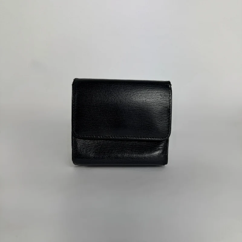 Chanel Coco Mark Kompakte Dreifach-Geldbörse