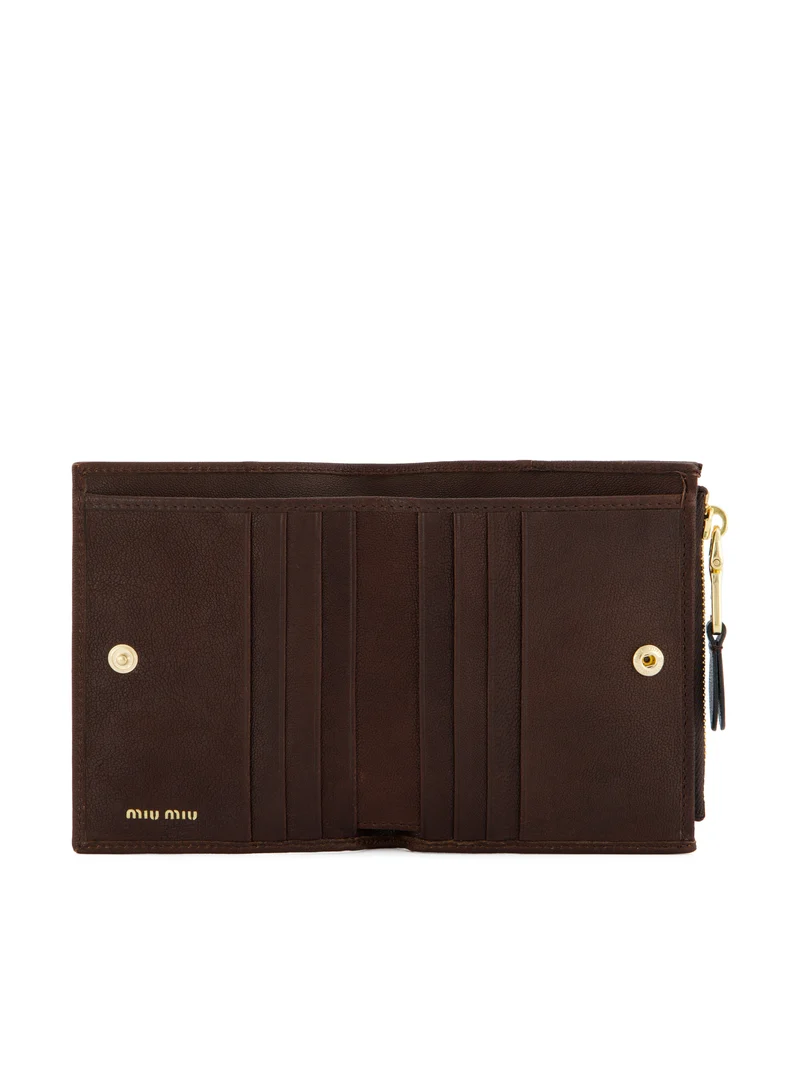 MIU MIU Portafoglio Piccolo In Pelle