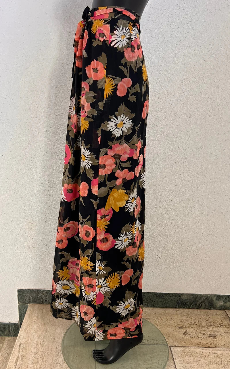 Vintage 70s Poppy Skirt
