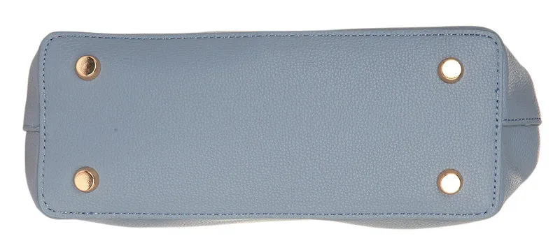 House of Louisa Damen Umhängetasche blau/braun LOU1001-BL