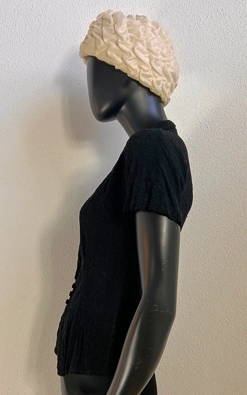 Vintage 30s Sheer Little Shamrock Blouse