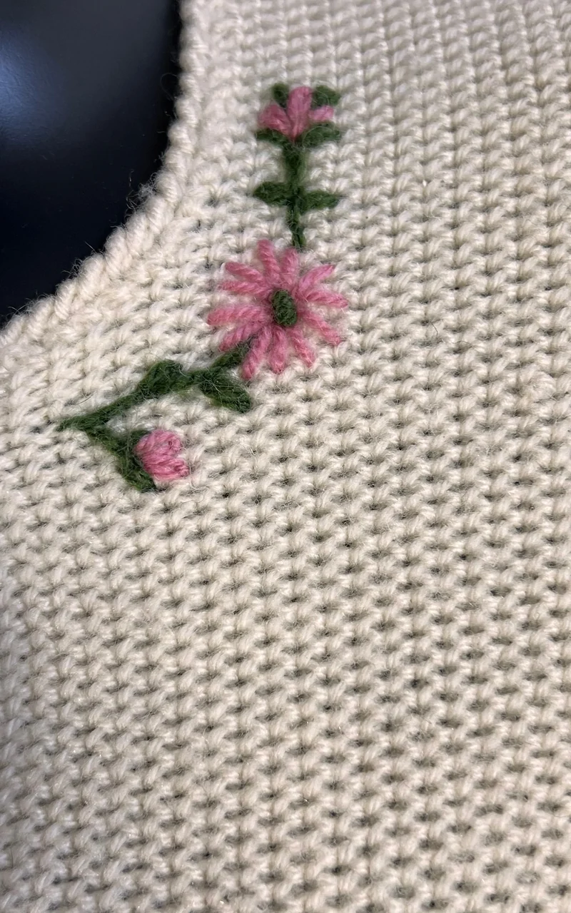 Vintage Austrian Knit Cardigan